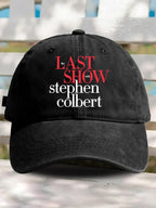 🔥Compra 3 e Ottieni il 15% di Sconto🔥Cappellino da baseball con stampa Retro Last Show