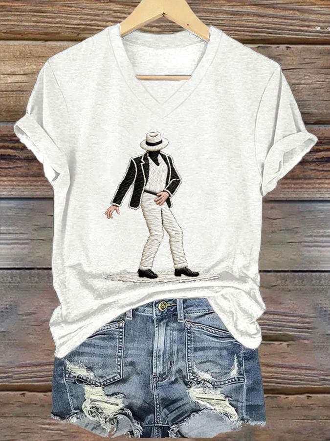 🔥Compra 3 e Ottieni il 15% di Sconto🔥T-shirt a Maniche Corte Casual Stampata da Donna