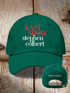🔥Compra 3 e ottieni il 15% di sconto🔥Cappellino da baseball stile retrò con stampa Last Show
