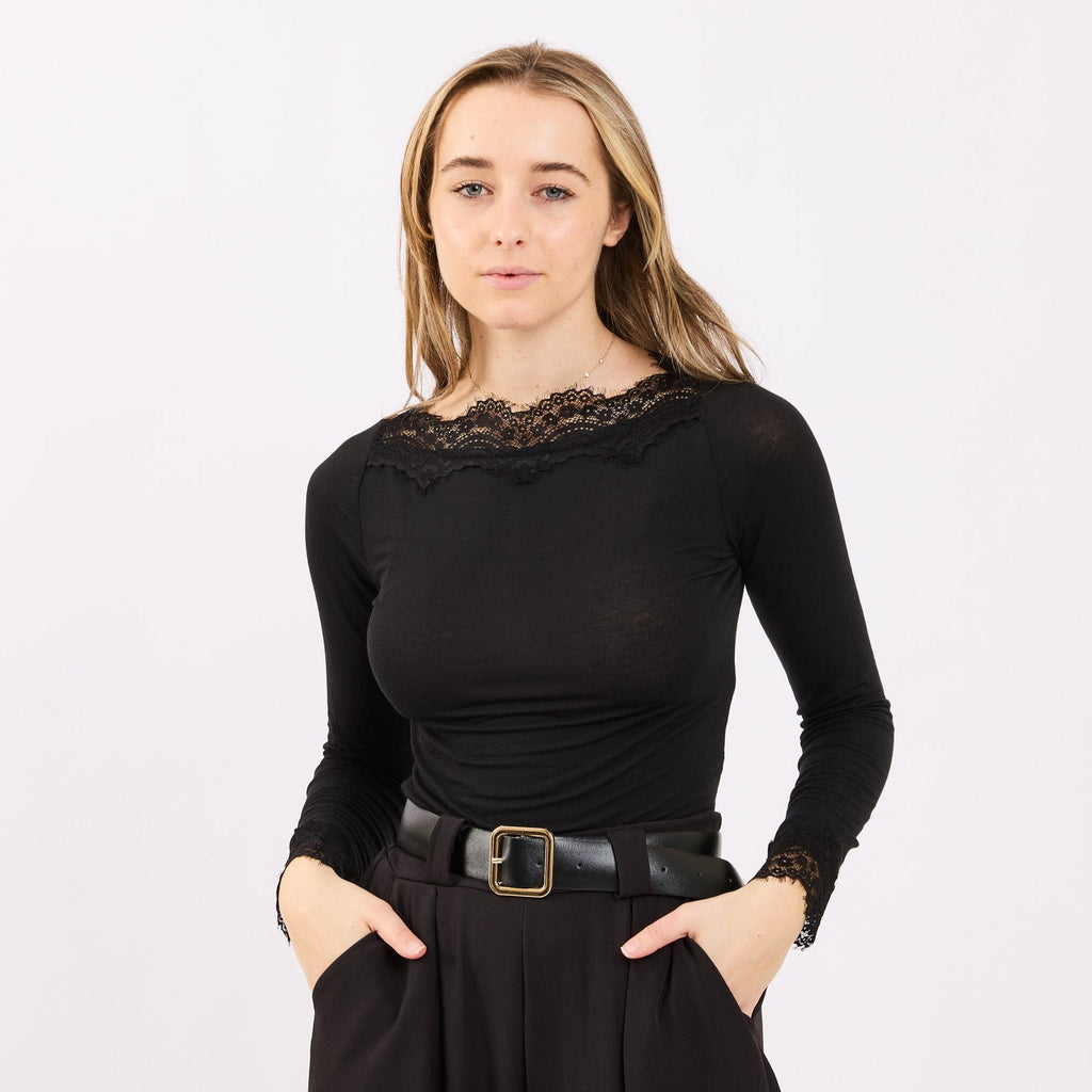 [2026] Maglia Misto Cashmere A Maniche Lunghe