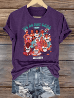 Donna Non ci importa della stampa del club T-shirt