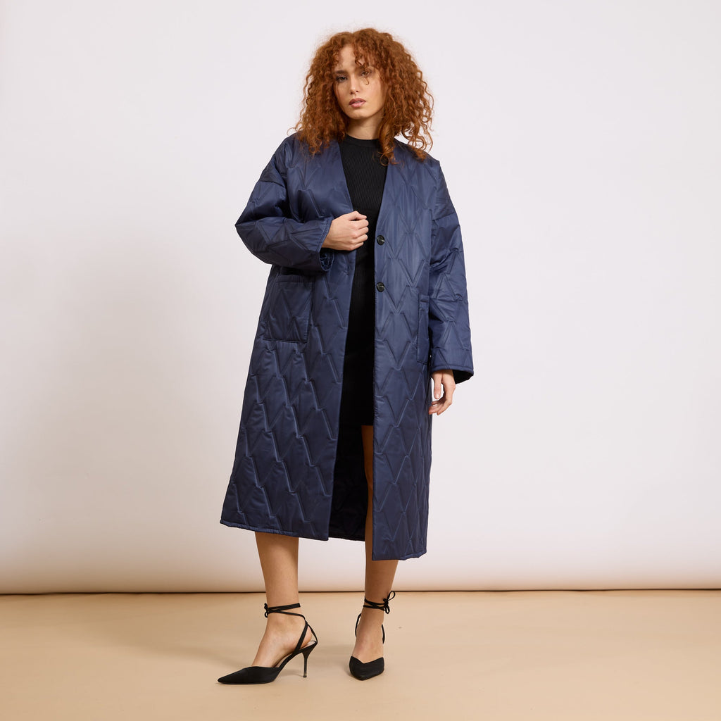 [2026.COUTURE] Piumino Lungo Trapuntato