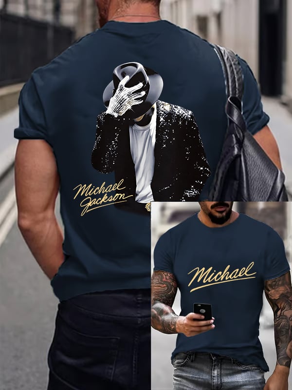 T-shirt da uomo con stampa divertente