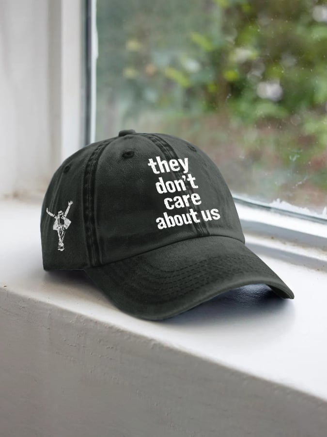 Cappello Stampa Unisex They Don't Care About Us