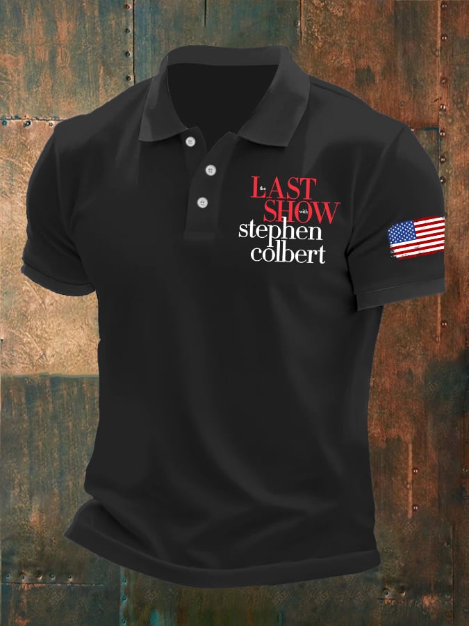 🔥Buy 3 Get 15% Off🔥Men's Last Show Printed Polo Shirt