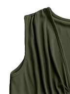 Combinaison bustier à col en V pour femme, printemps/été