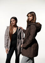 Veste matelassée réversible déperlante pour femme