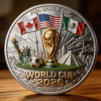 ⚽ Moneta commemorativa della Coppa del Mondo 2026