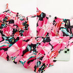 Robe florale, style bohème décontracté, tenue d'été quotidienne