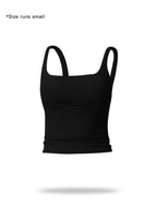 Débardeur de sport uni pour femme