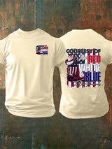 Men's  Courtesy Of Red White And Blue, 250th Anniversary Freedom T-Shirt