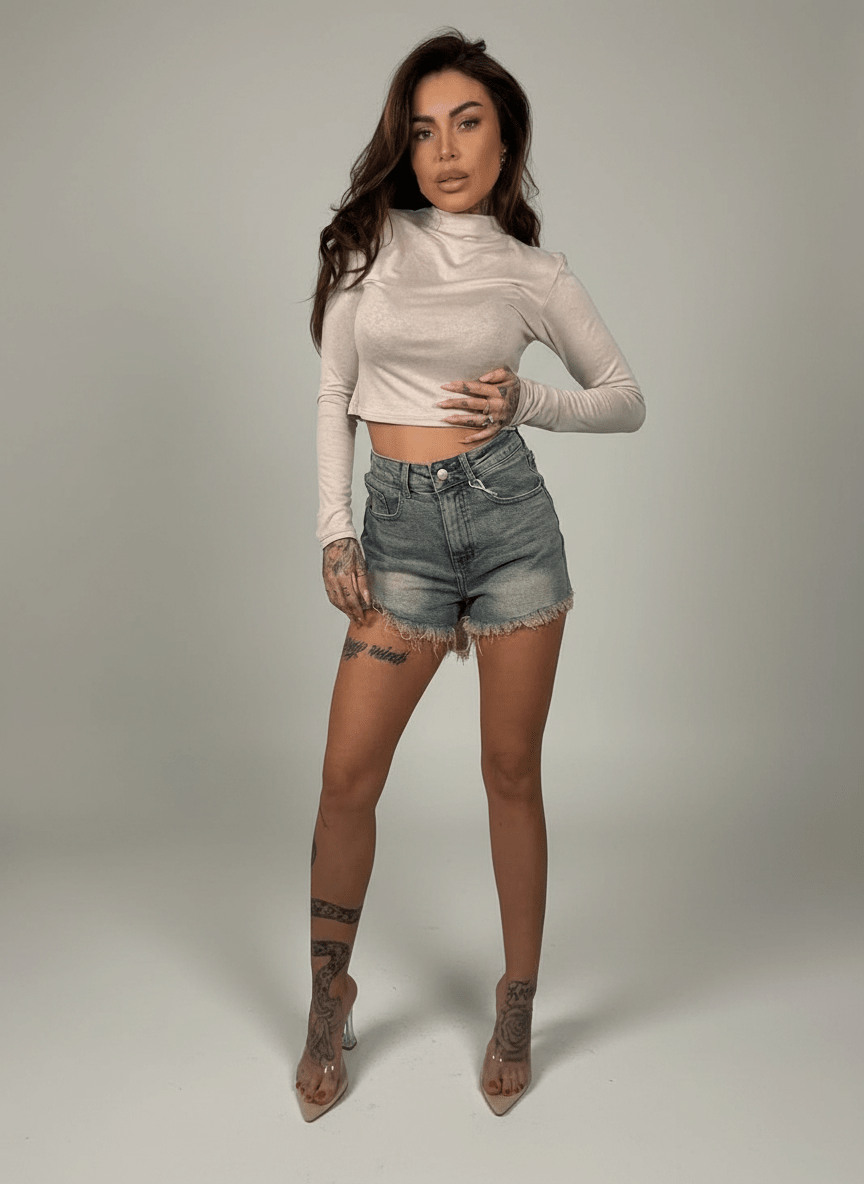 Shorts Tasca Strass