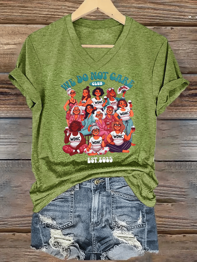 Women's  We overlook printed T-shirts