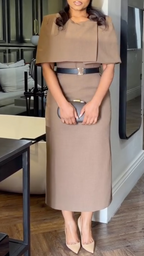 Robe deux pièces élégante pour femme