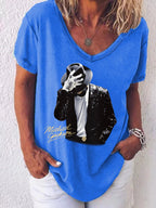 T-Shirt da Donna con Stampa Divertente