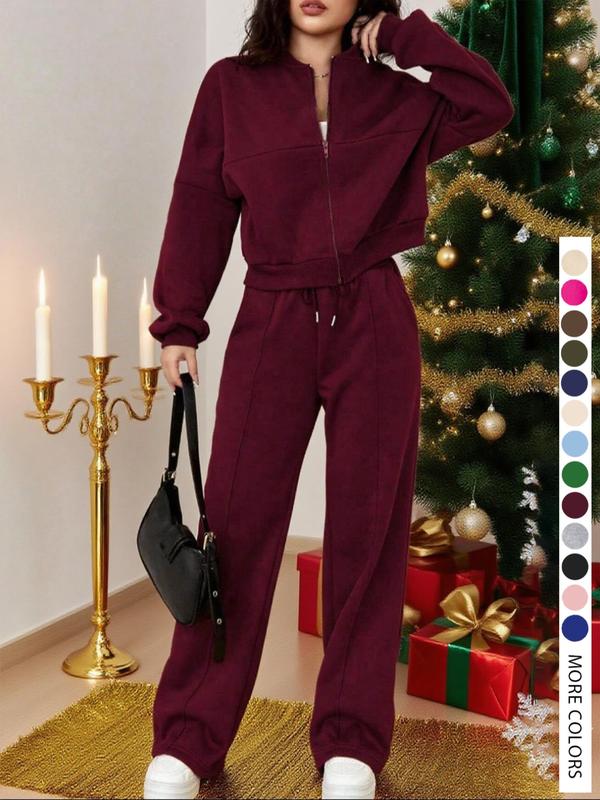 Completo da donna casual a righe con giacca e pantaloni con cerniera, abbigliamento da aeroporto, vita naturale aderente, lunghezza regolare, tutte le stagioni