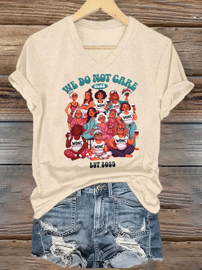 Women's  We overlook printed T-shirts