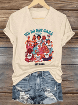 Women's  We overlook printed T-shirts