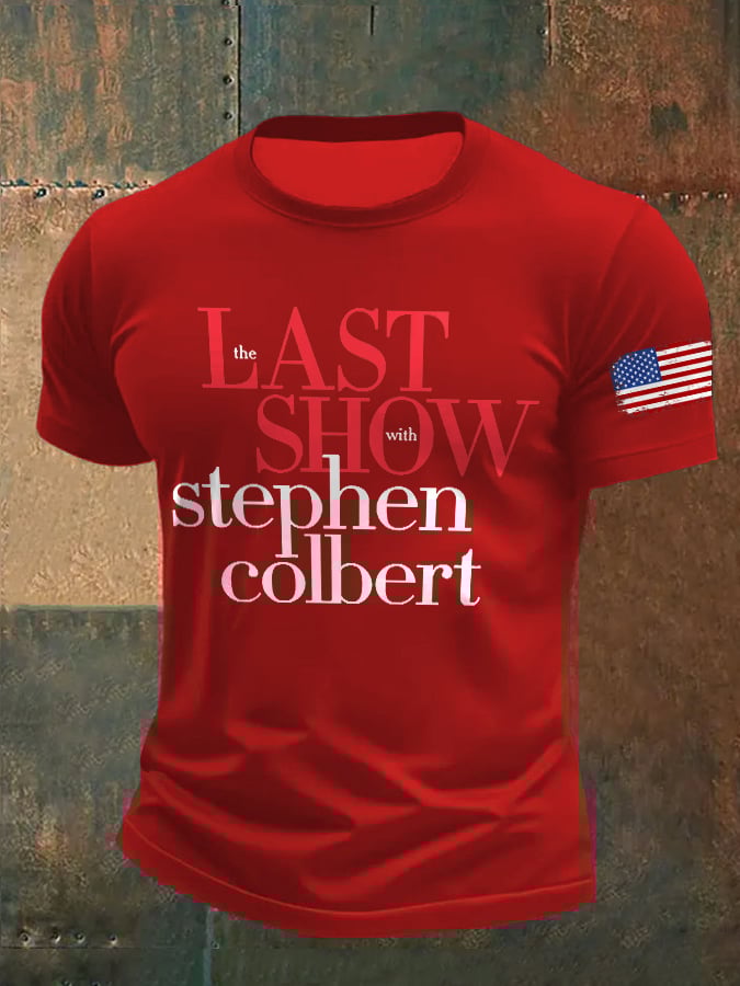 🔥Buy 3 Get 15% Off🔥Men's Retro Last Show Print T-Shirt