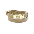 2026 Ermione, Ceinture en Cuir Véritable