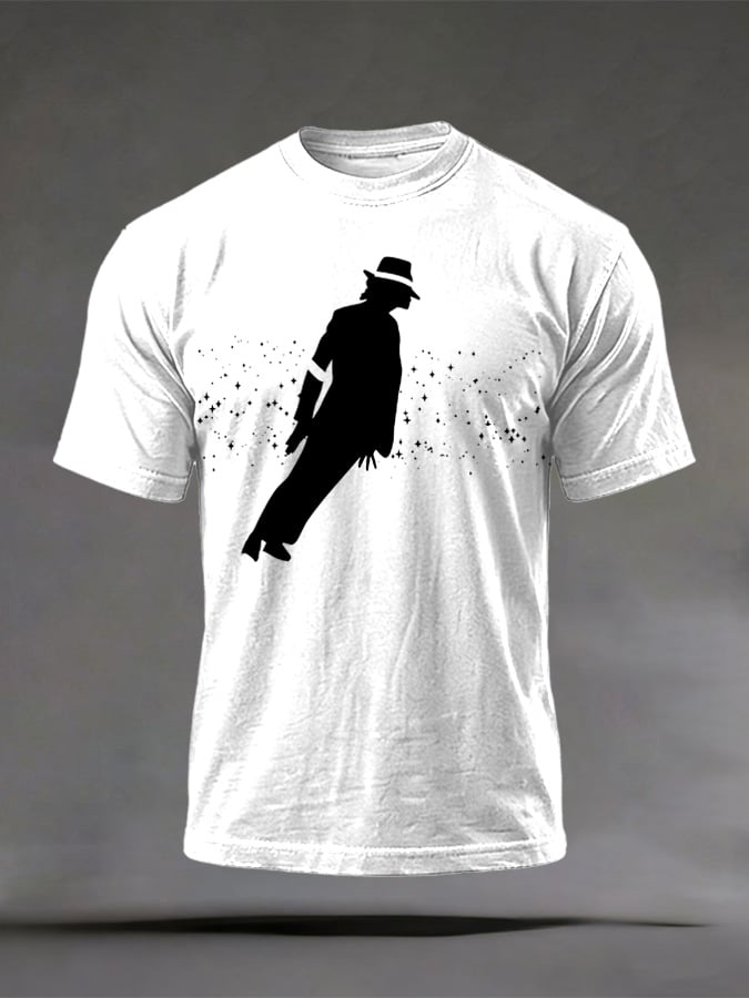 T-shirt Casual da Uomo Stampata