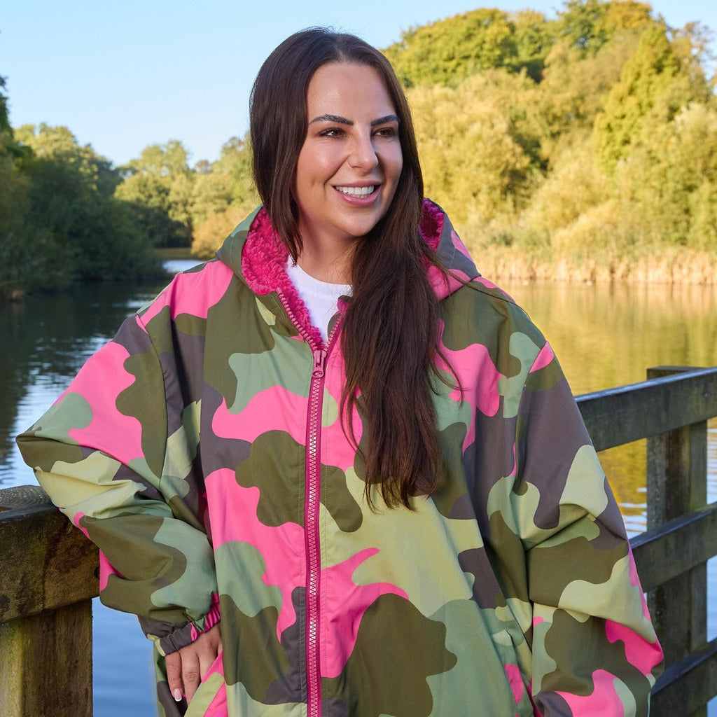 Peignoir de Séchage Imperméable Coupe-Vent, Robe de Changement Doublée Polaire Sherpa Douce, Manteau Veste à Capuche Surdimensionné à Manches Longues pour Enfants, Adultes, Hommes, Femmes, Surf, Plage, Natation, Restez au Sec
