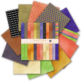 12x12 Boho Scrapbook Paper, 24 Sheets/24 Designs Double Sided Patterned Paper Colorful Decorative Craft Journal Scrapbooking Supplies for Photo Album Decor