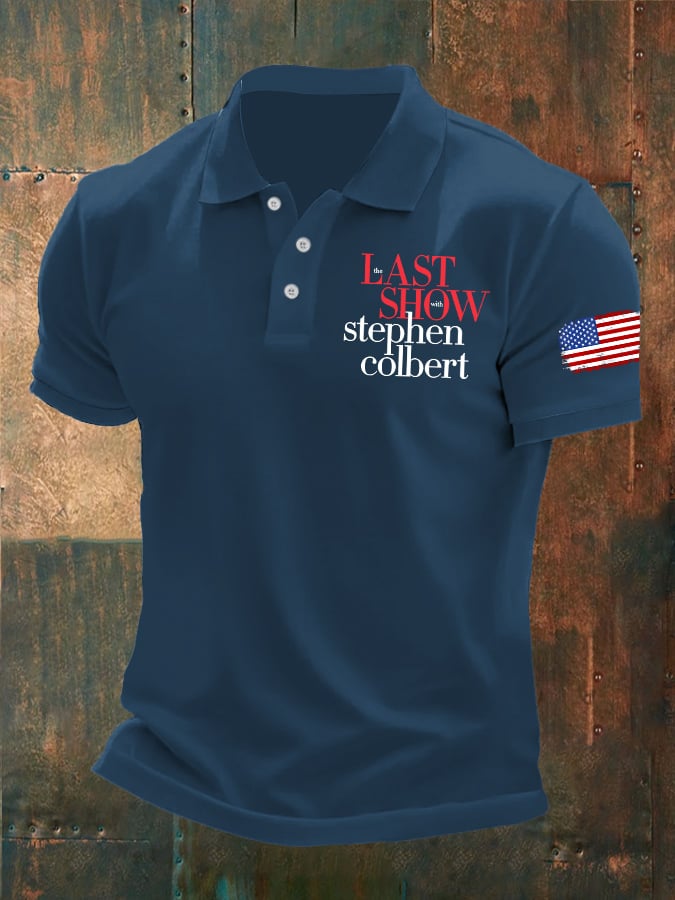 🔥Buy 3 Get 15% Off🔥Men's Last Show Printed Polo Shirt