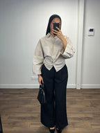 Fluid tailored trousers