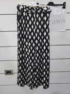 PANTALONE PALAZZO ROMBO