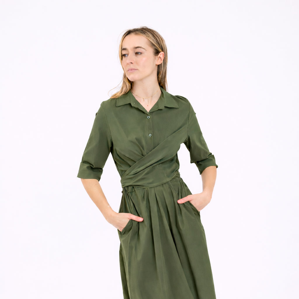 [2026.NOHO] Bea, Vestito Con Laccio In Vita