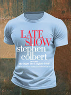 🔥Buy 3 Get 15% Off🔥Men's Retro Last Show Print T-Shirt