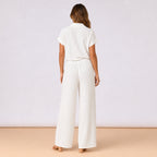 [2026.COUTURE] Coordinato Gessato, Pantaloni E Camicia