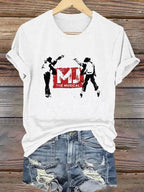 T-shirt musicale da donna