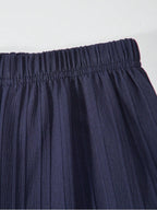 Completo da due pezzi da donna tinta unita: top con spalline sottili e pantaloni a gamba larga