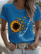 🔥Acquista 3 e ottieni il 15% di sconto🔥T-shirt stampata da donna WDNC per menopausa e perimenopausa
