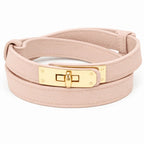 2026 Ermione, Ceinture en Cuir Véritable