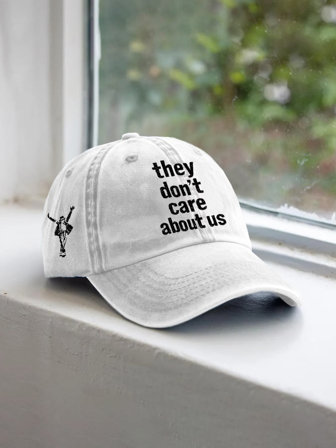 Cappello Stampa Unisex They Don't Care About Us