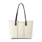 Borsa Tote da Lavoro Classica Grande da Donna in Vera Pelle