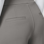 Pantaloni da Lavoro a Vita Alta con Tasche e Gamba Dritta, Abiti Business Casual da Donna, Abbigliamento Sportivo e da Esterno da Donna