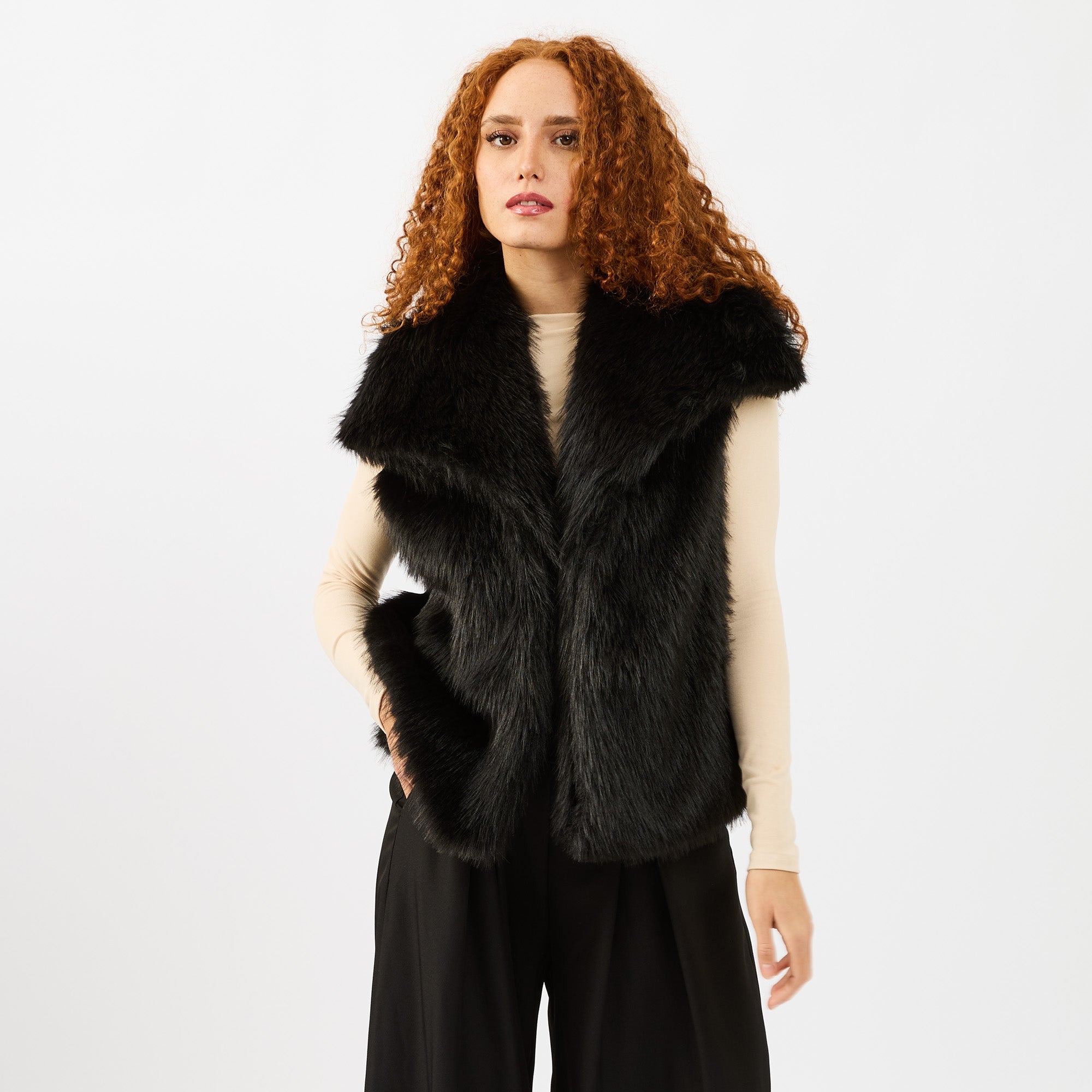 [2026.NOHO] Gilet In Ecopelliccia
