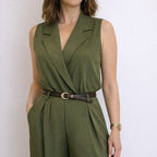 [2026.COUTURE] Jumpsuit Gessata Con Cintura