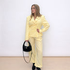 [2026.SOUL] Completo Con Blazer Drappeggiato E Pantalone