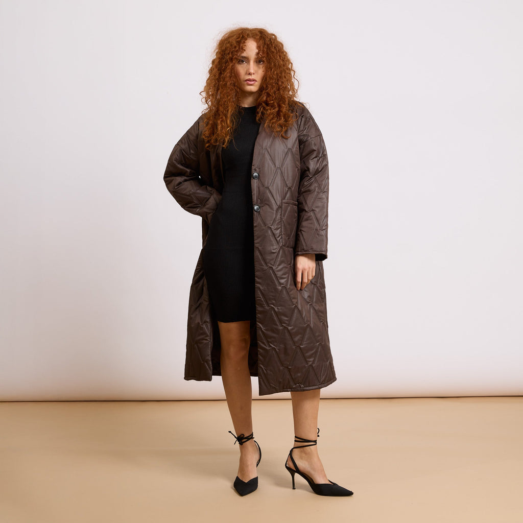 [2026.COUTURE] Piumino Lungo Trapuntato