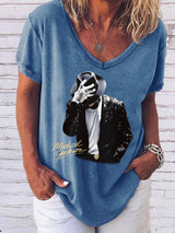Women's  Fun Character Print T-Shirt