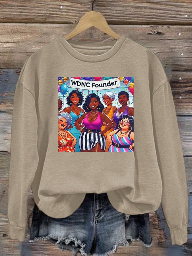 Women's  Retro Funny Proud Member Of Club We Do Not Care Menopause Perimenopause Print  Sweatshirt