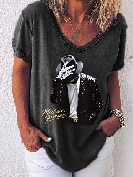 T-Shirt da Donna con Stampa Divertente