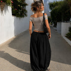 [2026.SOUL] Pantaloni Ampi Con Coulisse Regolabile