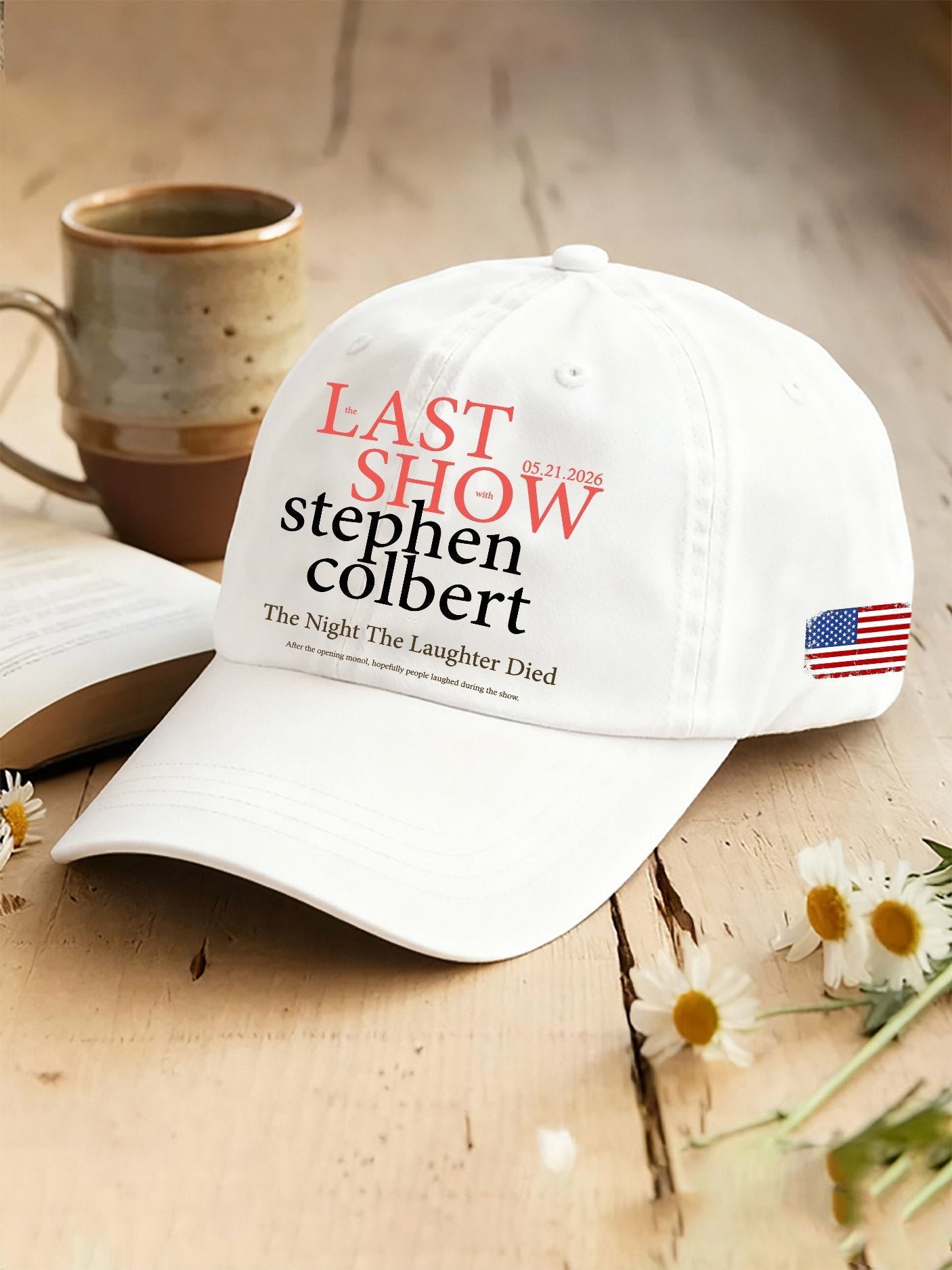 🔥Buy 3 Get 15% Off🔥Retro Last Show 05.21.2026 The Night The Laughter Died After The Opening Monol, Hopefully People Laughed During The Show Print Baseball Cap