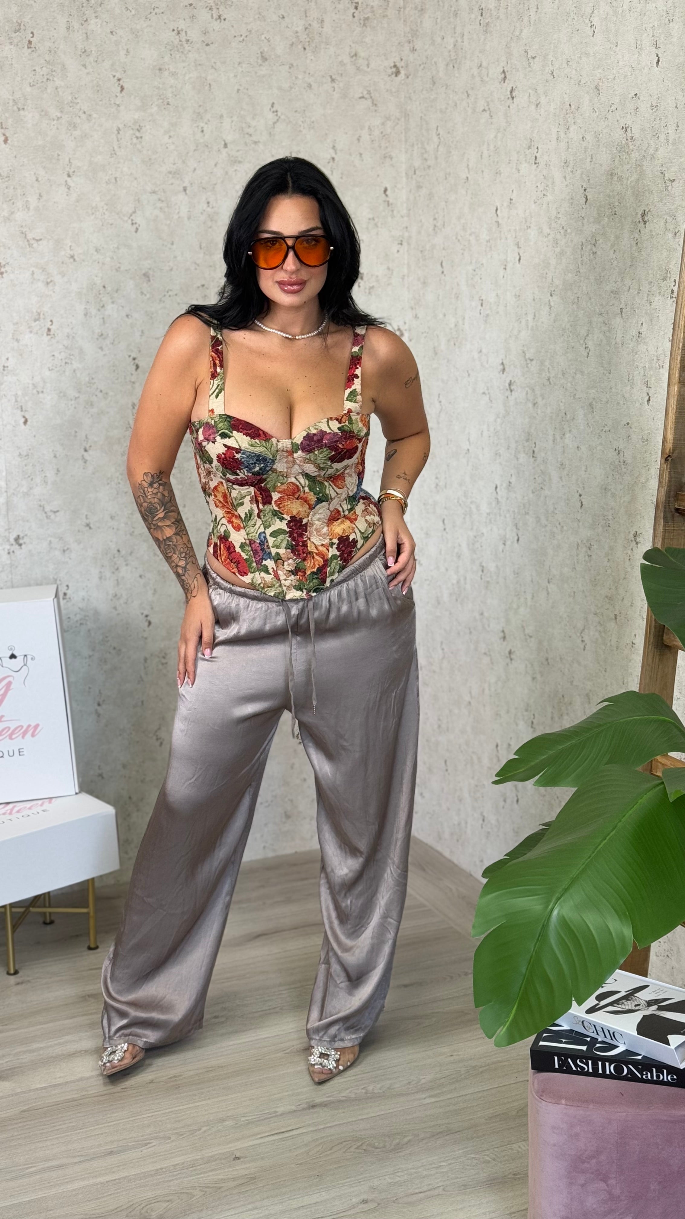 Pantalone in Raso